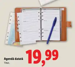 Lidl Agendă datată Ofertă