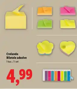 Lidl Crelando Biletele adezive Ofertă