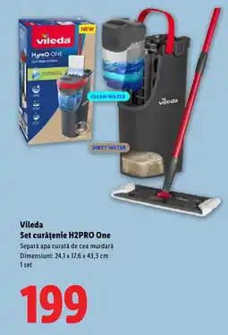 Lidl Vileda Set curăţenie H2PRO One Ofertă