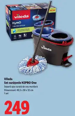 Lidl Vileda Set curățenie H2PRO One Ofertă