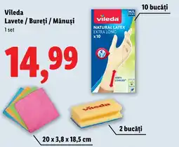 Lidl Vileda Lavete / Bureti / Mănuşi Ofertă