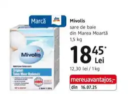 DM Mivolis sare de baie din Marea Moartă Ofertă