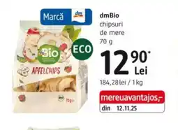 DM DmBio chipsuri de mere Ofertă