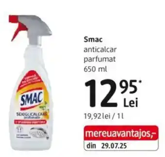 Smac anticalcar parfumat