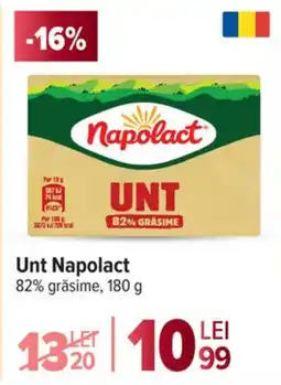 Carrefour Market Unt Napolact 82% grăsime Ofertă
