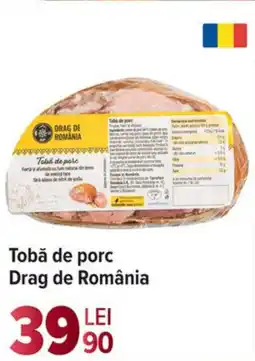 Carrefour Market Tobă de porc Drag de România Ofertă