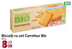 Carrefour Market Biscuiți cu unt Carrefour Bio Ofertă