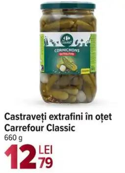 Carrefour Market Castraveţi extrafini în oțet Carrefour Classic Ofertă
