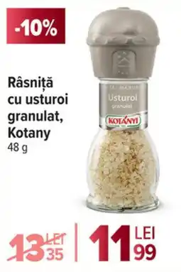Carrefour Market Râsniţă cu usturoi granulat, Kotany Ofertă