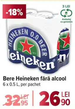 Carrefour Market Bere Heineken fără alcool Ofertă