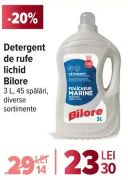 Carrefour Market Detergent de rufe lichid Bilore Ofertă