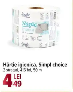 Carrefour Market Hârtie igienică, Simpl choice Ofertă