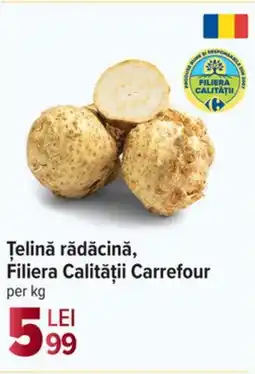 Carrefour Market Țelină rădăcină, Filiera Calității Carrefour Ofertă