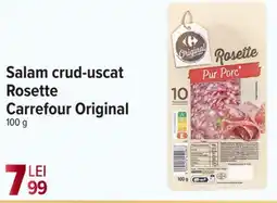 Carrefour Market Salam crud-uscat Rosette Carrefour Original Ofertă