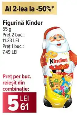 Carrefour Market Figurinǎ Kinder Ofertă