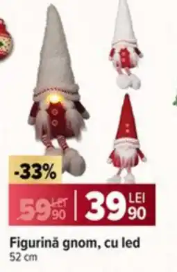 Carrefour Market Figurinǎ gnom, cu led Ofertă