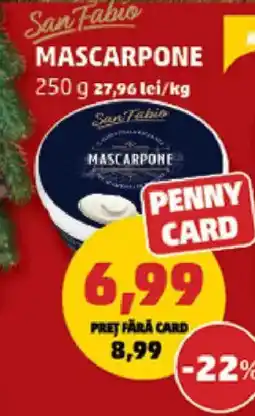 Penny San Fabio Mascarpone Ofertă