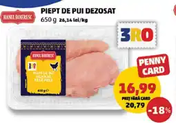 Penny Piept de pui dezosat Ofertă