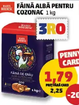 Penny Făină albă pentru cozonac Ofertă