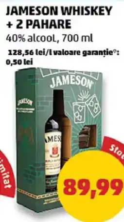 Penny Jameson whiskey + 2 pahare Ofertă