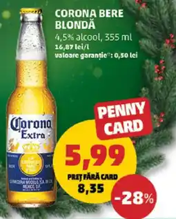 Penny Corona bere blondă Ofertă