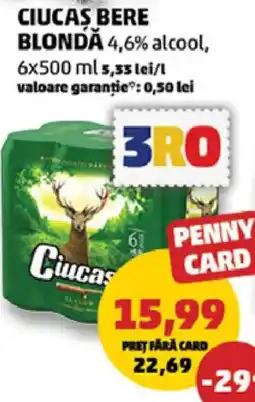 Penny Ciucas bere blondă Ofertă