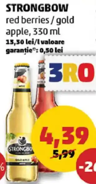 Penny Strongbow red berries/gold apple Ofertă