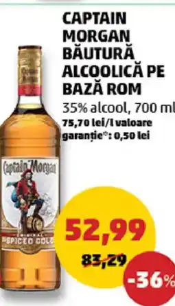 Penny Captain morgan băutură alcoolică pe bază rom Ofertă