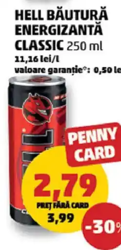 Penny Hell băutură energizantă classic Ofertă