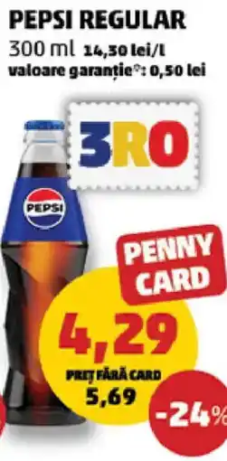 Penny Pepsi regular Ofertă