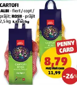 Penny Cartofi albi - fiert/copt/ prăjit Ofertă