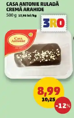 Penny Casa antonie ruladă cremă arahide Ofertă
