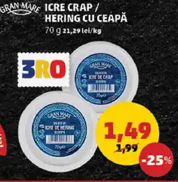 Penny Icre crap / hering cu ceapă Ofertă