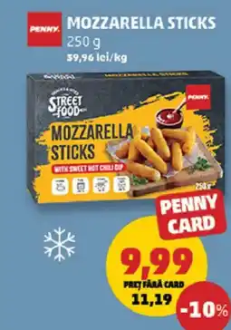 Penny Mozzarella sticks Ofertă