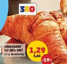 Penny Croissant cu 28% unt Ofertă