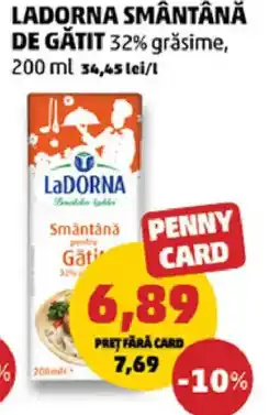 Penny Ladorna smântână de gătit Ofertă