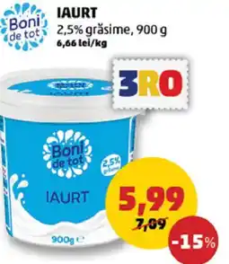 Penny Iaurt 2,5% grăsime Ofertă