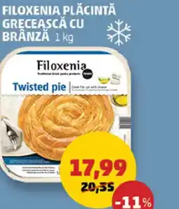 Penny Filoxenia plăcintă grecească cu brânză Ofertă