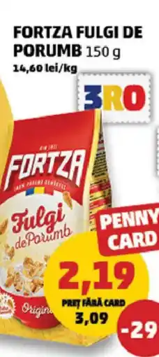 Penny Fortza fulgi de porumb Ofertă