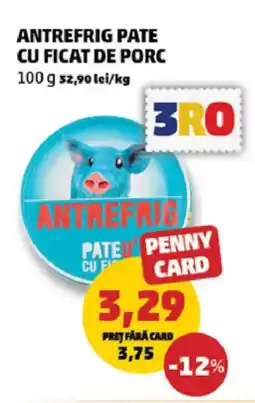 Penny Antrefrig pate cu ficat de porc Ofertă