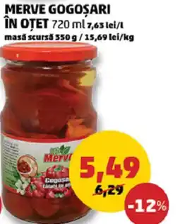 Penny Merve gogosari în otet Ofertă