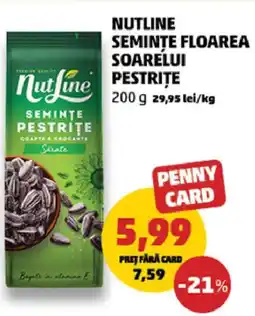Penny Nutline seminţe floarea soarelui pestrite Ofertă