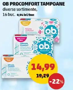 Penny Ob procomfort tampoane Ofertă