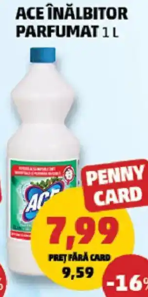 Penny Ace înălbitor parfumat Ofertă