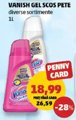 Penny Vanish gel scos pete Ofertă
