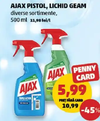 Penny Ajax pistol, lichid geam Ofertă