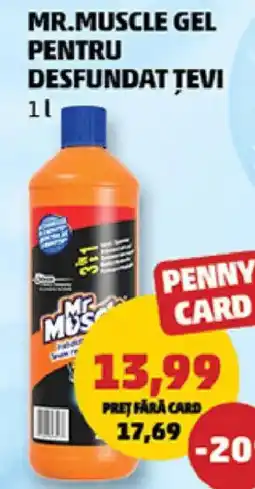 Penny Mr.muscle gel pentru desfundat tevi Ofertă