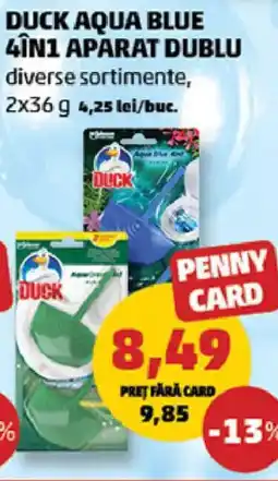 Penny Duck aqua blue 4in1 aparat dublu Ofertă