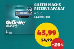Penny Gilette mach3 rezerve aparat Ofertă