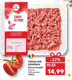 Kaufland VREAU DIN ROMÂNIA Carne tocată Ofertă